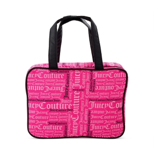 Juicy Couture Weekender Makeup τσαντα γυναικεια φουξια | LHER-54269