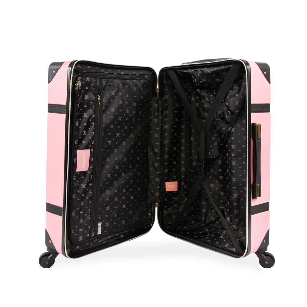 Juicy Couture 3-Piece Hardside Spinner Luggage Set τσαντα γυναικεια ροζ | HJIT-62389