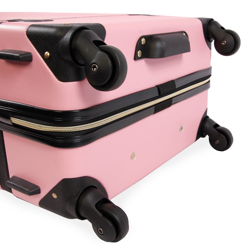 Juicy Couture 3-Piece Hardside Spinner Luggage Set τσαντα γυναικεια ροζ | HJIT-62389