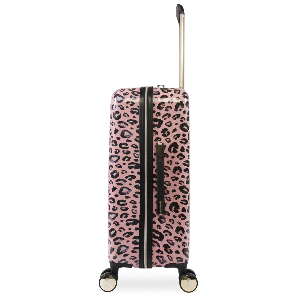 Juicy Couture 3-Piece Hardside Spinner Luggage Set τσαντα γυναικεια ροζ λεοπαρ | JDUM-13980