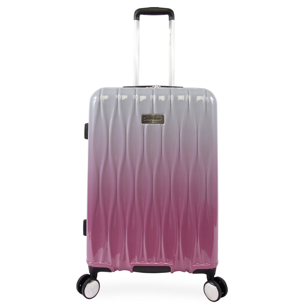 Juicy Couture 3-Piece Hardside Spinner Luggage Set τσαντα γυναικεια ασημι φουξια | PSTM-16895