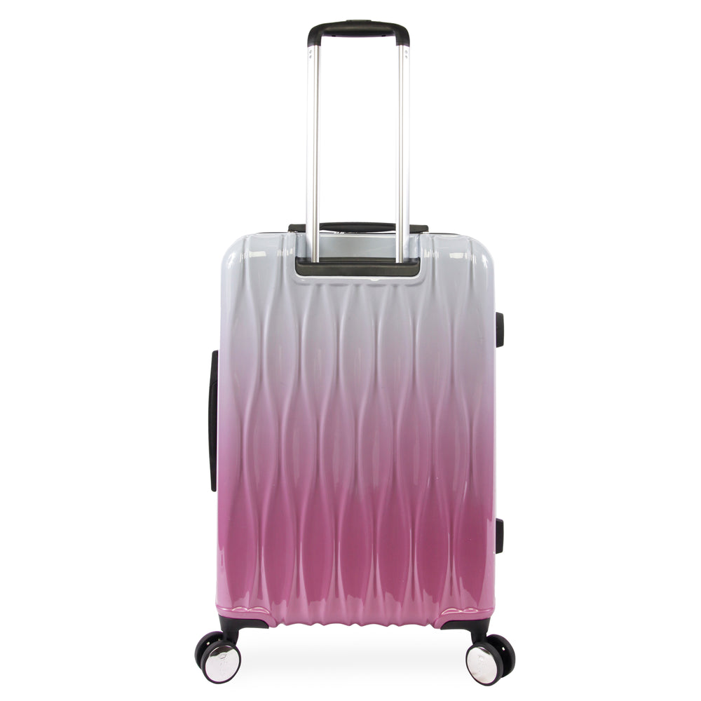 Juicy Couture 3-Piece Hardside Spinner Luggage Set τσαντα γυναικεια ασημι φουξια | PSTM-16895