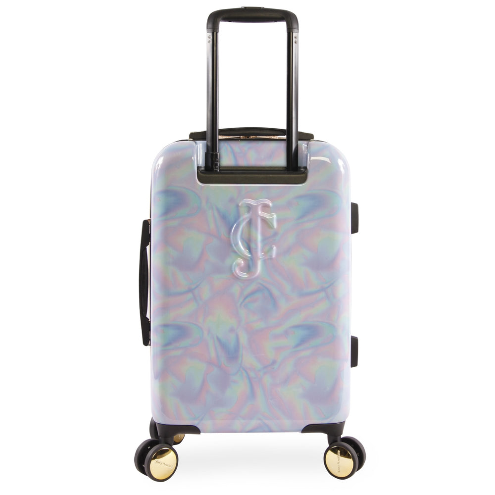 Juicy Couture Carry-On Hardside Spinner Luggage τσαντα γυναικεια Holographic | JTBY-78319