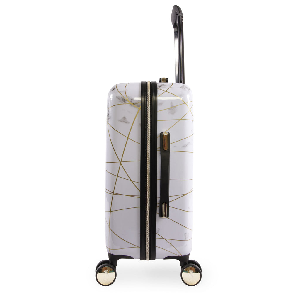 Juicy Couture Carry-On Hardside Spinner Luggage τσαντα γυναικεια Marble Web | ZRNC-68537