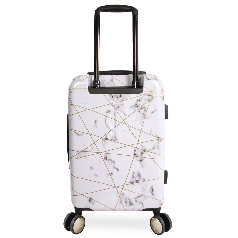 Juicy Couture Carry-On Hardside Spinner Luggage τσαντα γυναικεια Marble Web | ZRNC-68537