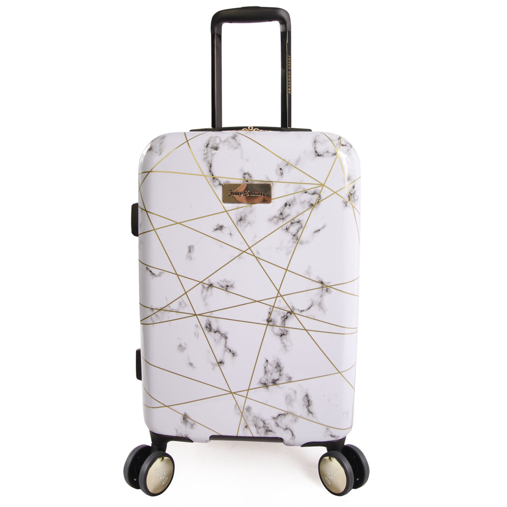 Juicy Couture Carry-On Hardside Spinner Luggage τσαντα γυναικεια Marble Web | ZRNC-68537